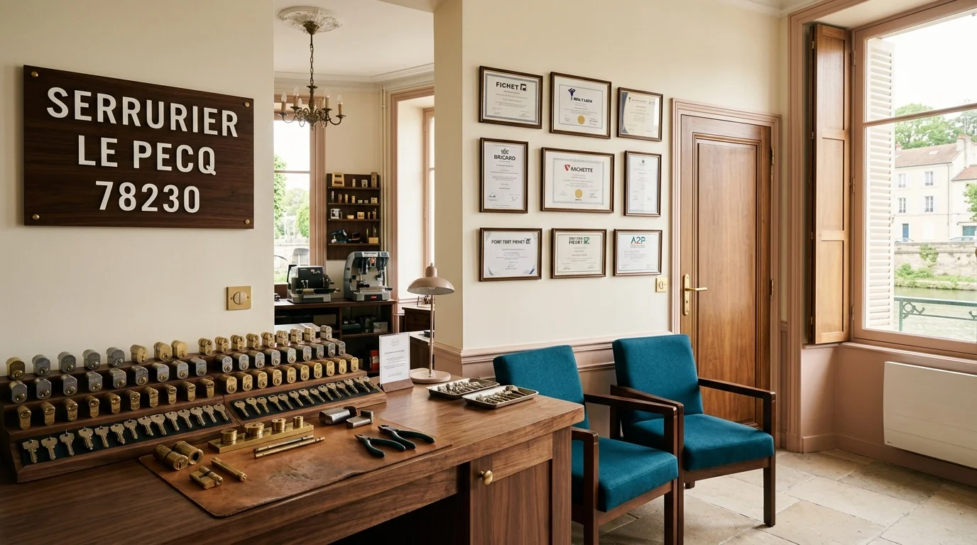 Atelier Serrurier Le Pecq · côté Seine