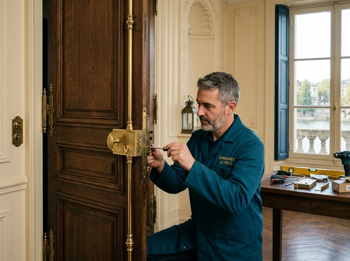 Porte blindée Le Pecq
